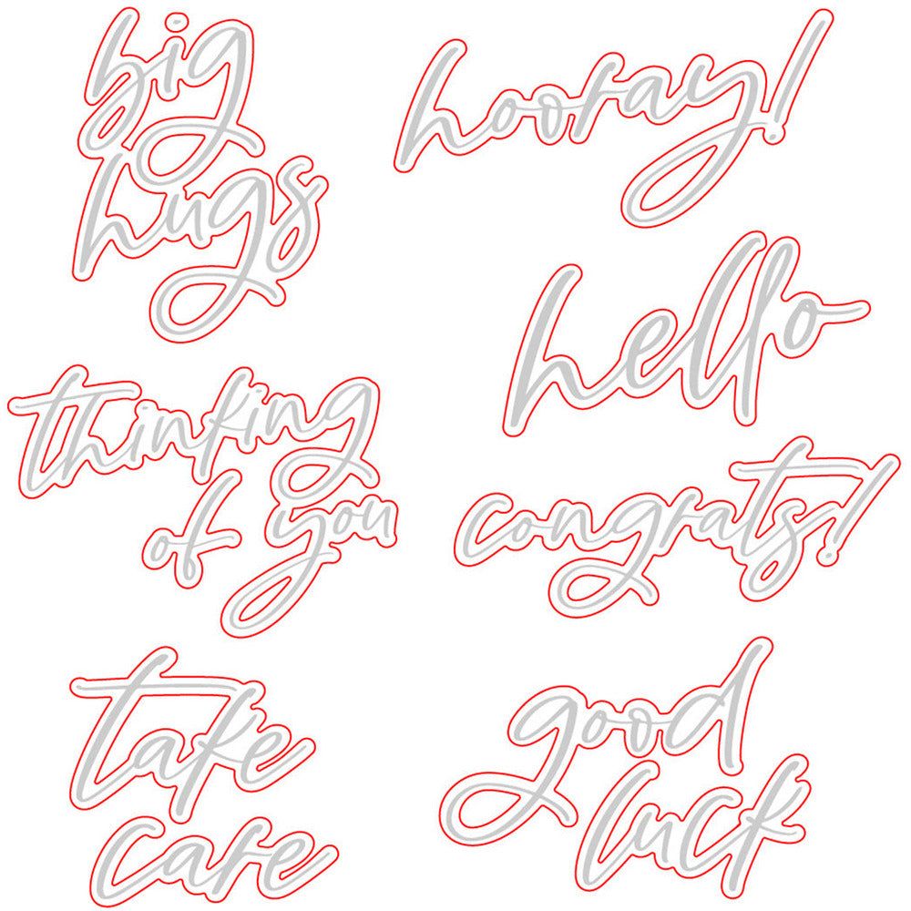 Thinking Of You Big Time - Honey Cuts - Coordinating Dies - Retiring