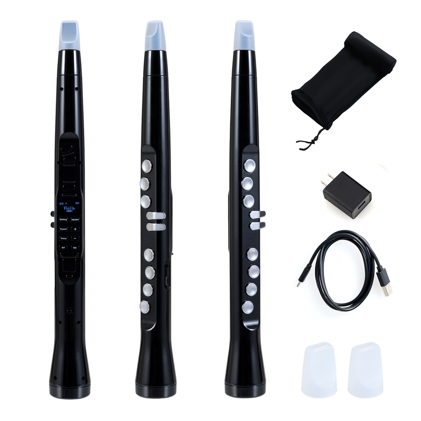 Electronic Wind Instrument Synthesizer Rechargeable Digital Saxophone