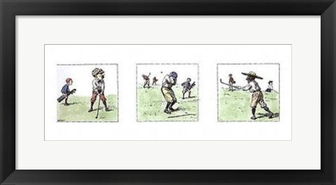 Framed Art Fore!!! by A.B. Frost - Vintage Golf for Sports Enthusiasts