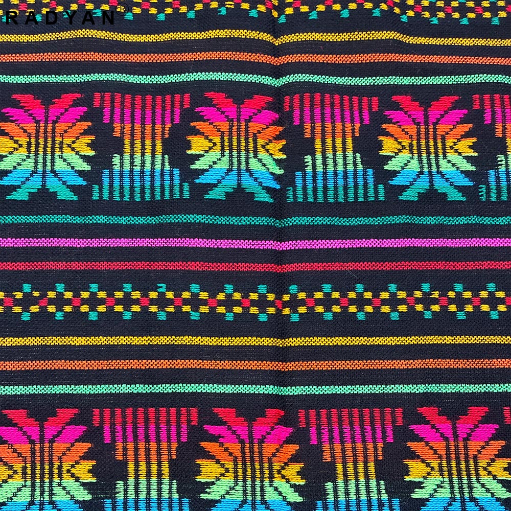 1 Yard Zapata Tri-Color Striped Fabric 100% Acrylic for Apparel and Crafts 30 Inch Width