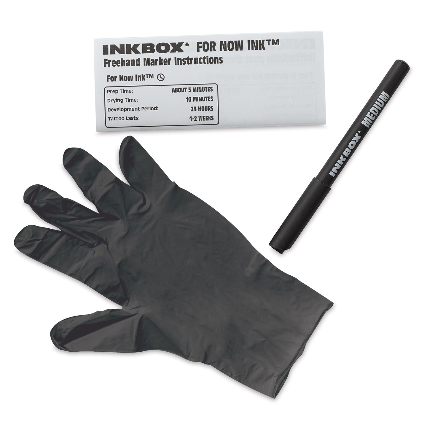 Inkbox Semi-Permanent Freehand Tattoo Marker - Medium Classic Tip, Black