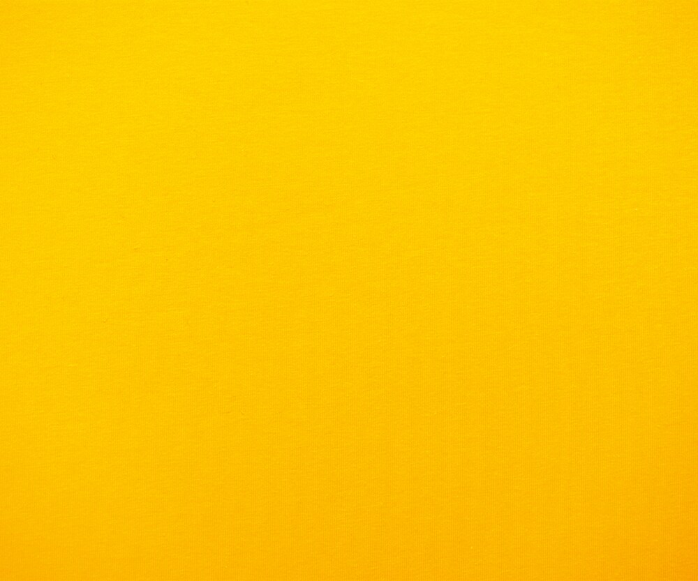 Lemon Yellow Solid Cotton Spandex Knit Fabric - 10 oz - Reorderable By the Yard