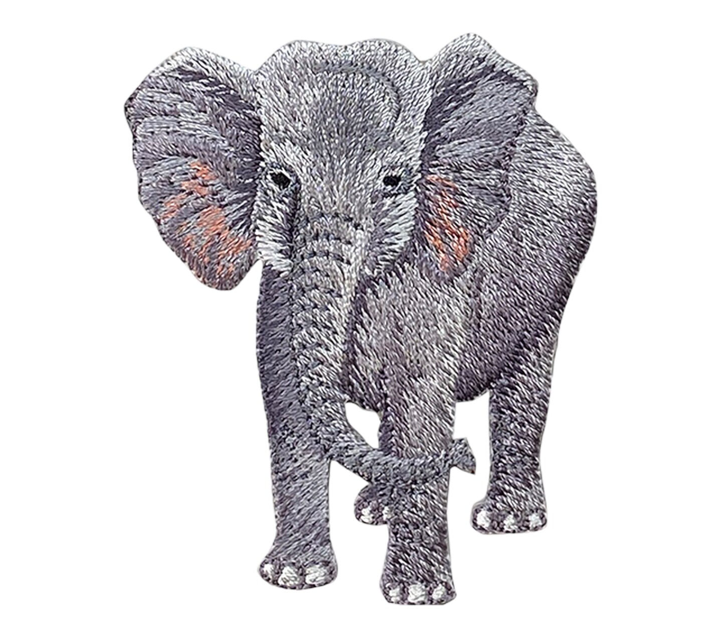 Elephant Standing Embroidered Patch Embroidered, Iron on Patch