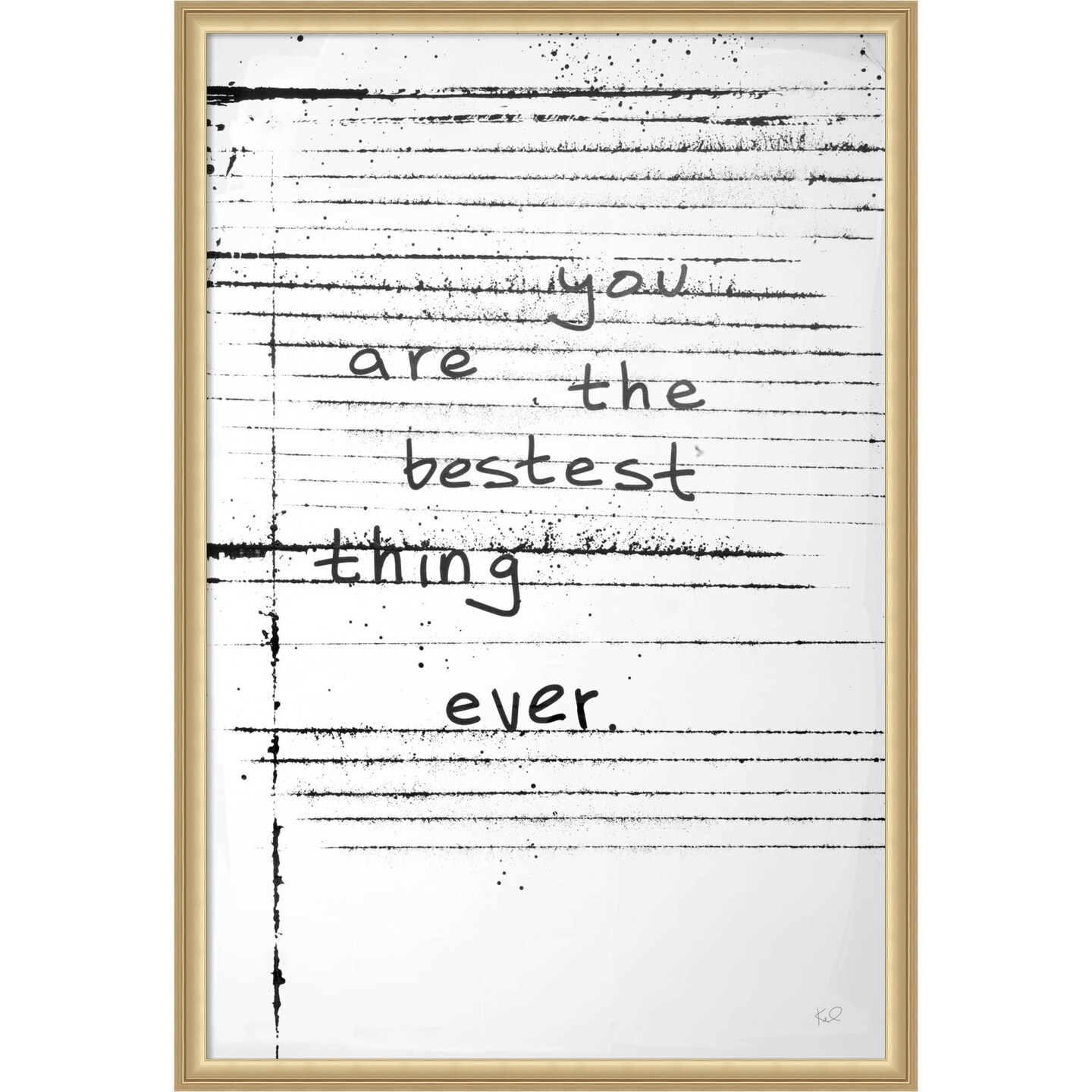 Amanti Art Framed Fabric Pinboard Passing Notes Printed Bulletin Board for Use as a Vision Board or Wall Organization