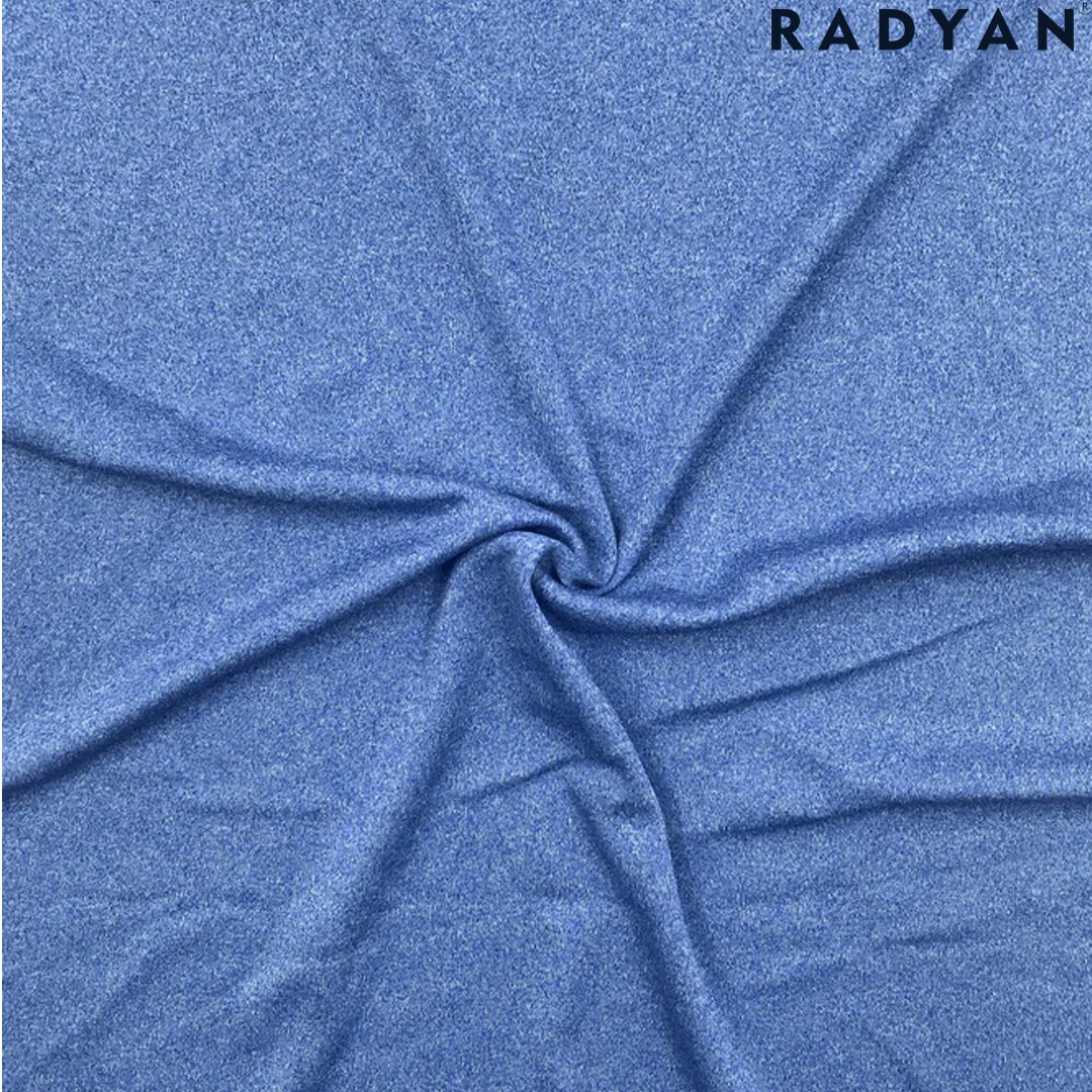 1 Yard Quick Dry Top Melange Heather Fabric Lightweight Breathable Activewear 60/61 Inch Width
