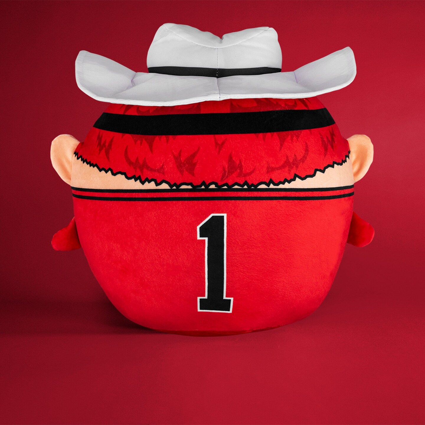 Sleep Squad Texas Tech Red Raiders Raider Red 12" Mascot Kiri Cloud Plushie