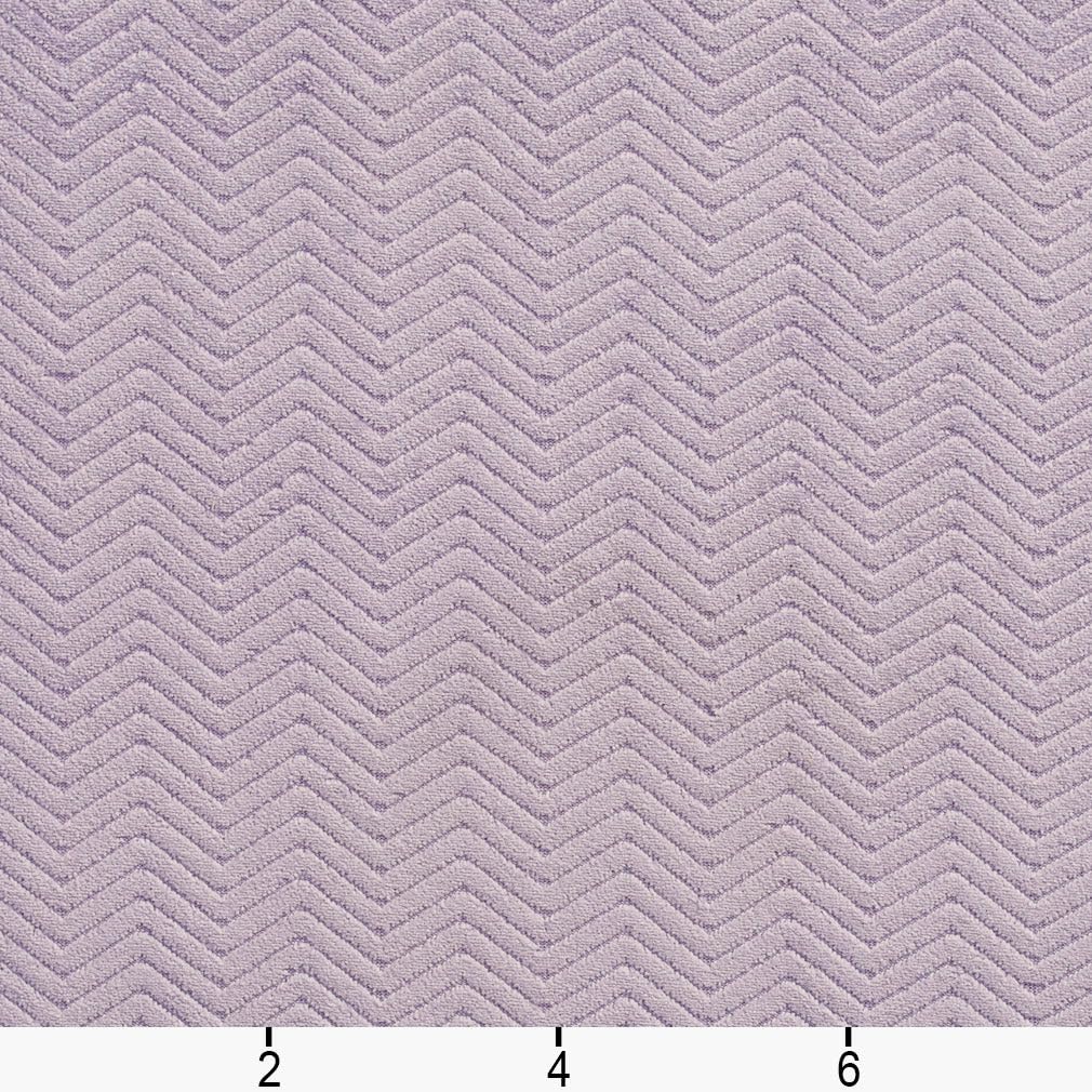 Purple Herringbone Small Scale Geometric Velvet Woven Pattern Upholstery Fabric by The Yard - SKU: Dalton Lavender