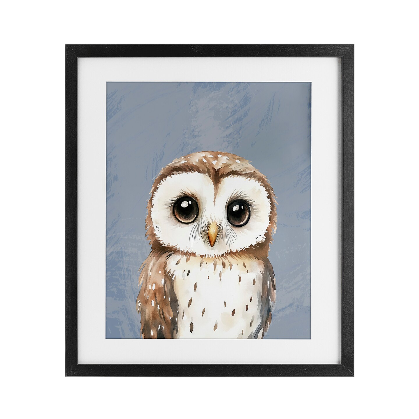 Stupell Industries Sweet Woodland Owl Framed Print Under Glass, design by Christine Simpson Art