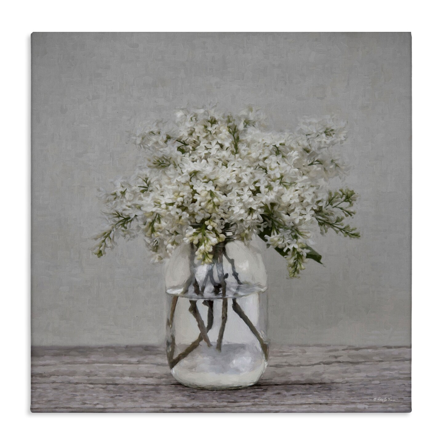 Stupell Industries Lilac Simplicity Bouquet Canvas, design by Robin-Lee Viera
