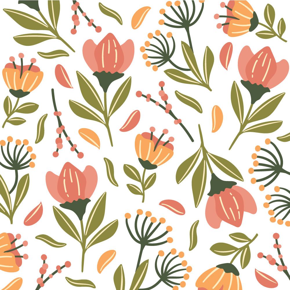 Autumn Delight - Set Of 6 Layering Background 6"x6" Stencils RETIRING