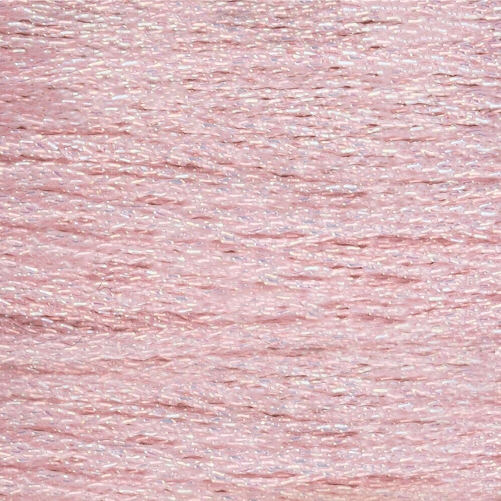 DMC Light Effects Embroidery Floss, 6-Strand Special Thread - Soft Pink #E818