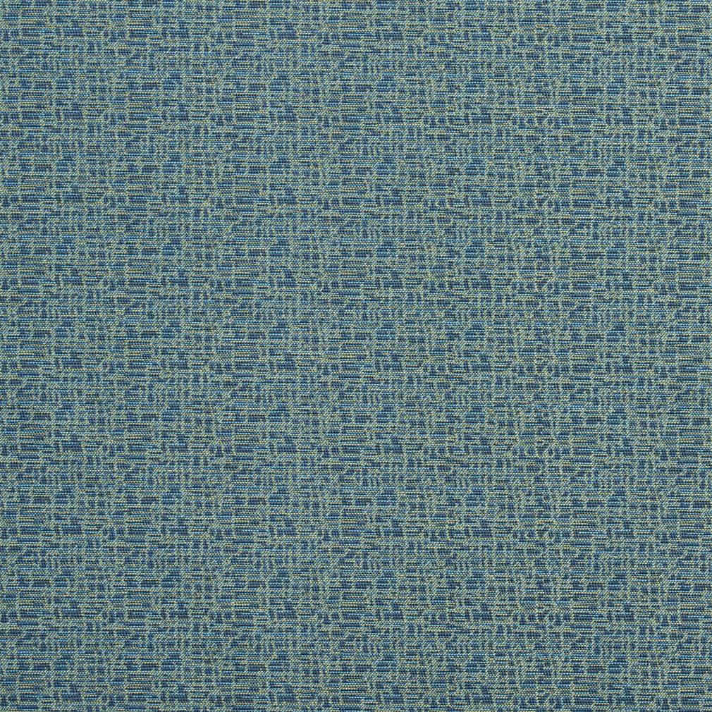 Aqua Stain Resistant Performance Pet Friendly Small Scale Textured Upholstery Fabric by The Yard - SKU: Mantra Caribbean