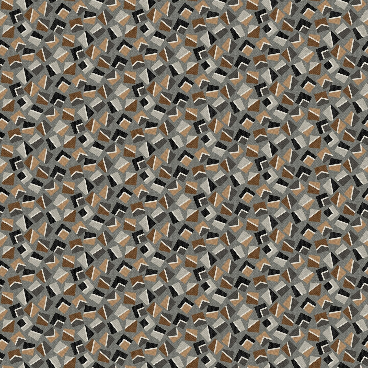 Fabric Northcott Gray Large Block Toss Flannel Haberdashery by the Quarter Yard F28545-95