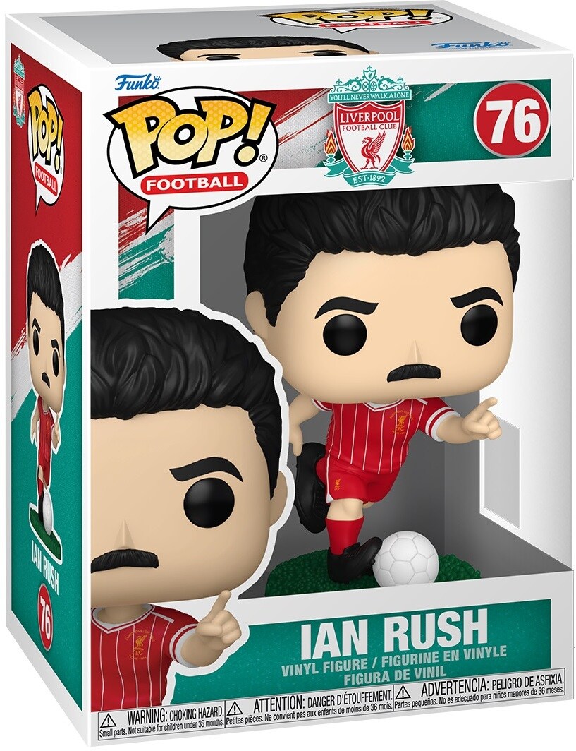 Funko POP! Football: Liverpool FC - Ian Rush [COLLECTIBLES] Vinyl ...