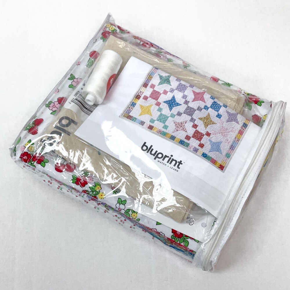 Boundless Coordinated Stash Builder Kit Bundle - Friendship Stars - Pattern and Fabric - various print fabrics 13.25 yards total