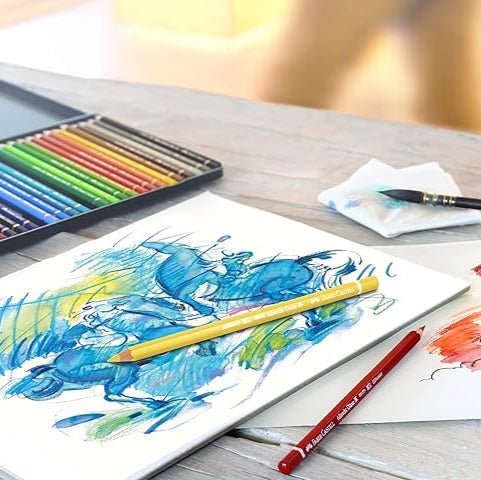 Faber-Castell Watercolor Colored Pencil Set - Metal Tin 12pc - Clearance