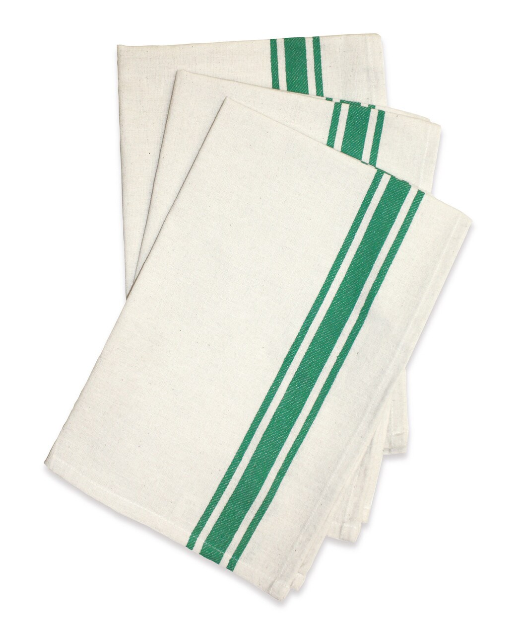 Aunt Martha's Stitch 'em Up Striped Tea Towels in Various Colors (package of 3 towels)