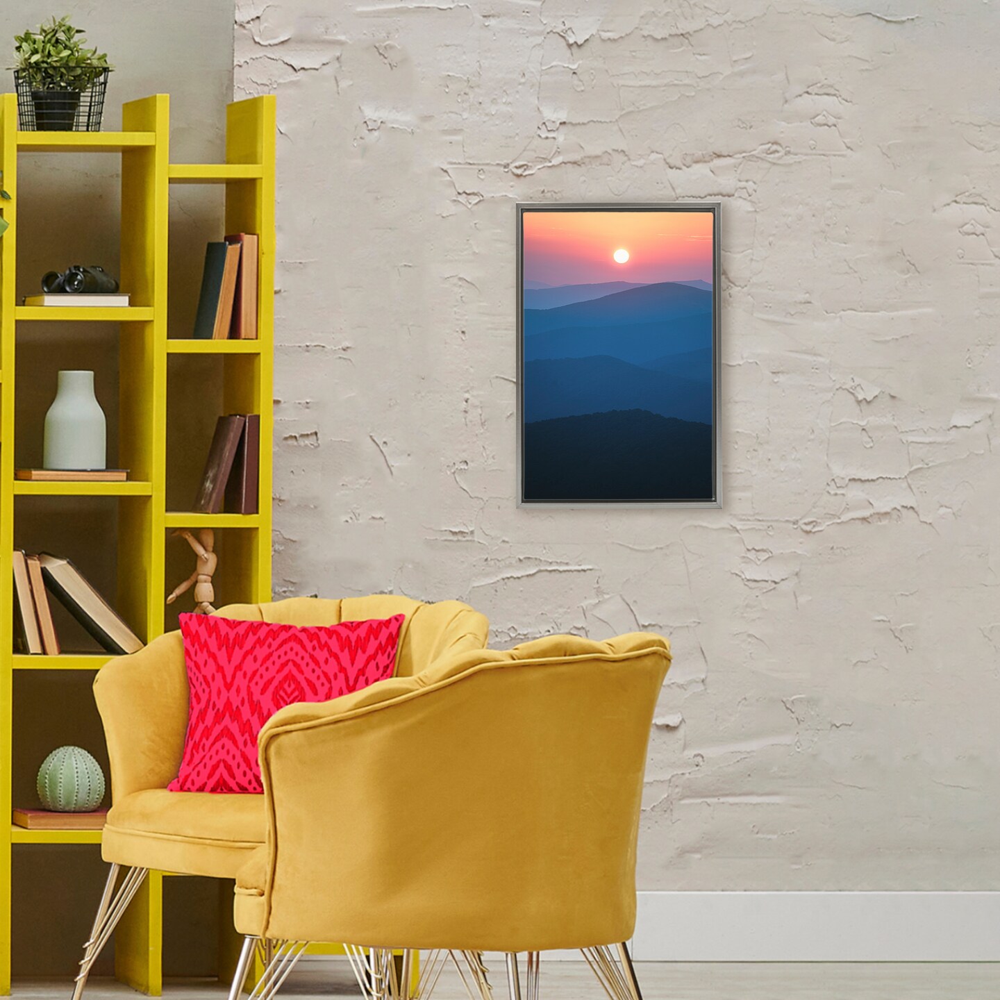 Stupell Industries Tennessee Mornings Sunrise Floating Frame, design by Jared Kreiss
