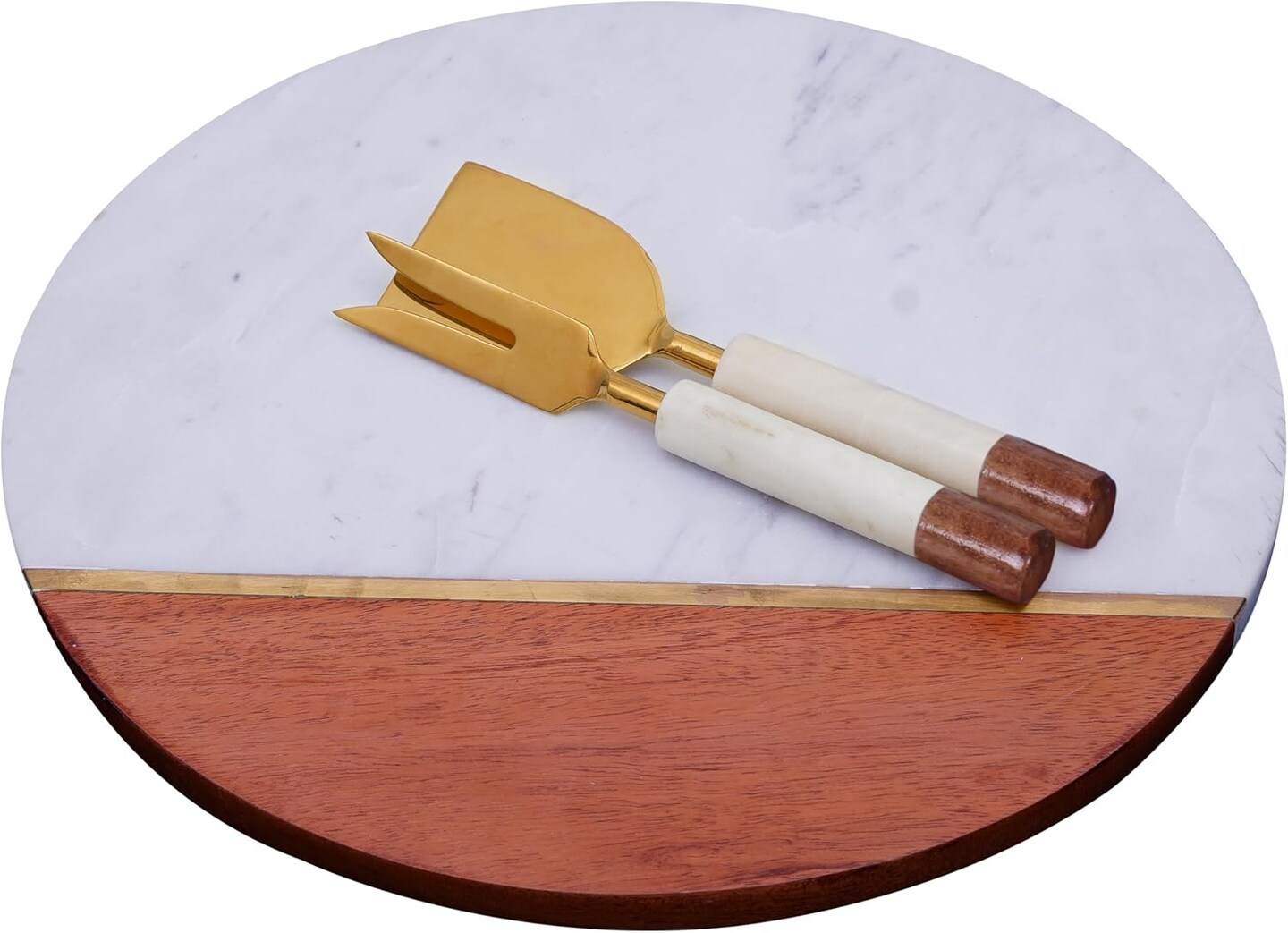 LuxeDesigns Cheese Board and Cheese Knife Set - Thumbnail 5