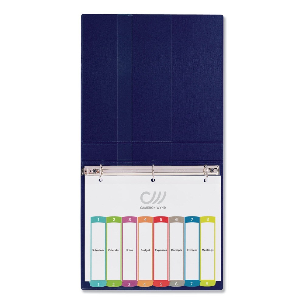 Avery 1 - 8 Tab 11 in. x 8.5 in. Customizable TOC Ready Index Divider Set - Multicolor (1 Set)