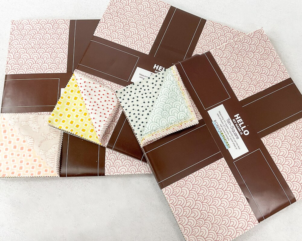 Kona Solid 10 Square Pack Layer Cake / Ten Square In Crush 2023 Color - View #4