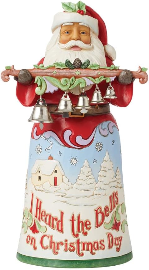 Jim Shore HWC 18th Annual Song Series Christmas Day Santa with Bells