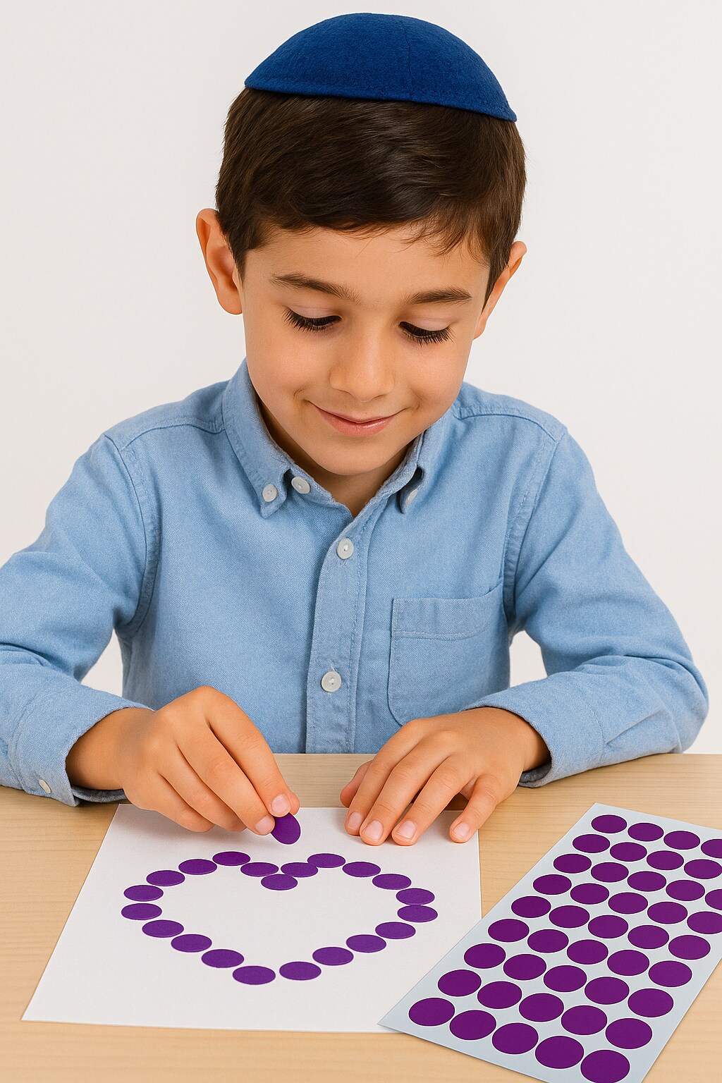 Colored Dot Stickers – 1" Round Adhesive Labels, 768 Pack for Crafts, Classrooms & Organization