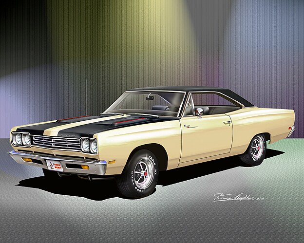 【ビンテージ】fartco loveearart 70’s Plymouth Vintage 1970s Original 1968 Plymouth Road Runner Superbird