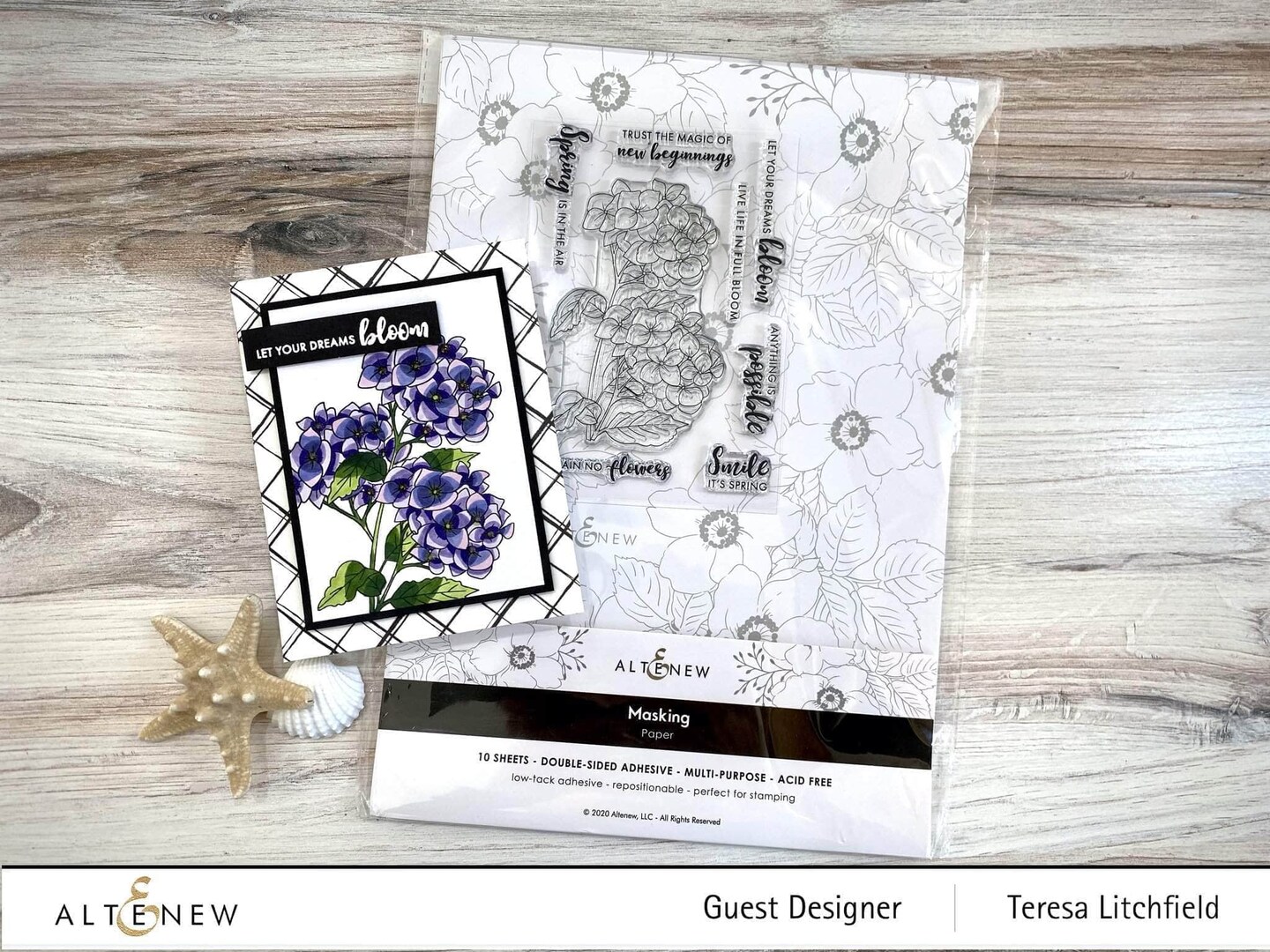 Dreamy Masking Paper and Double-Sided Adhesive Sheets Bundle