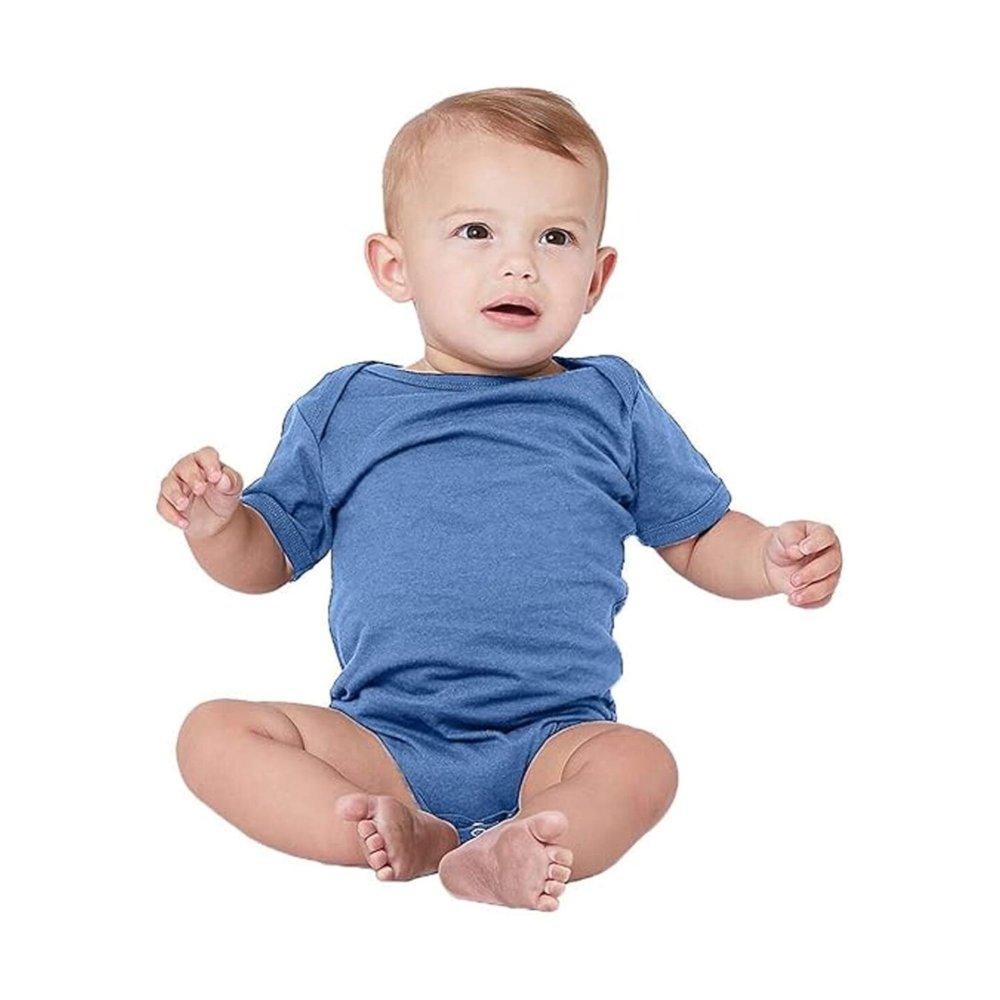 BELLA CANVAS Infant Jersey Short Sleeve Bodysuit One Piece for Baby Comfort & Custom Print Infant Outfit