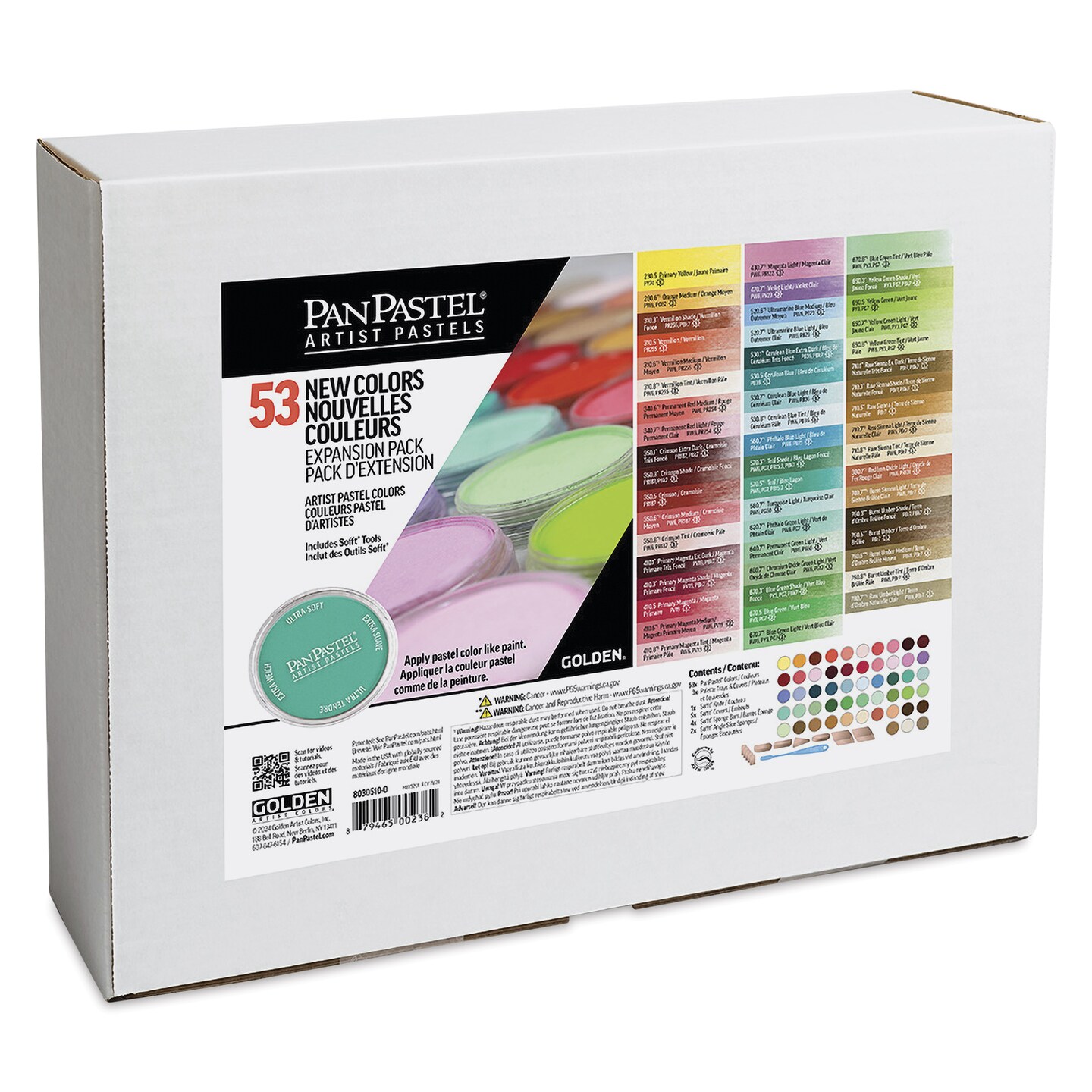 PanPastel Artists&#x27; Painting Pastels Set - Expansion Pack, Set of 53