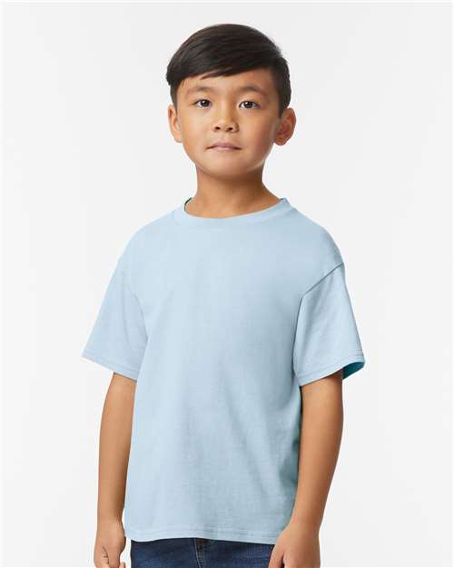 Gildan® Softstyle Youth Midweight Crewneck T-Shirt for School Wear, Sports & Everyday Kids Tee