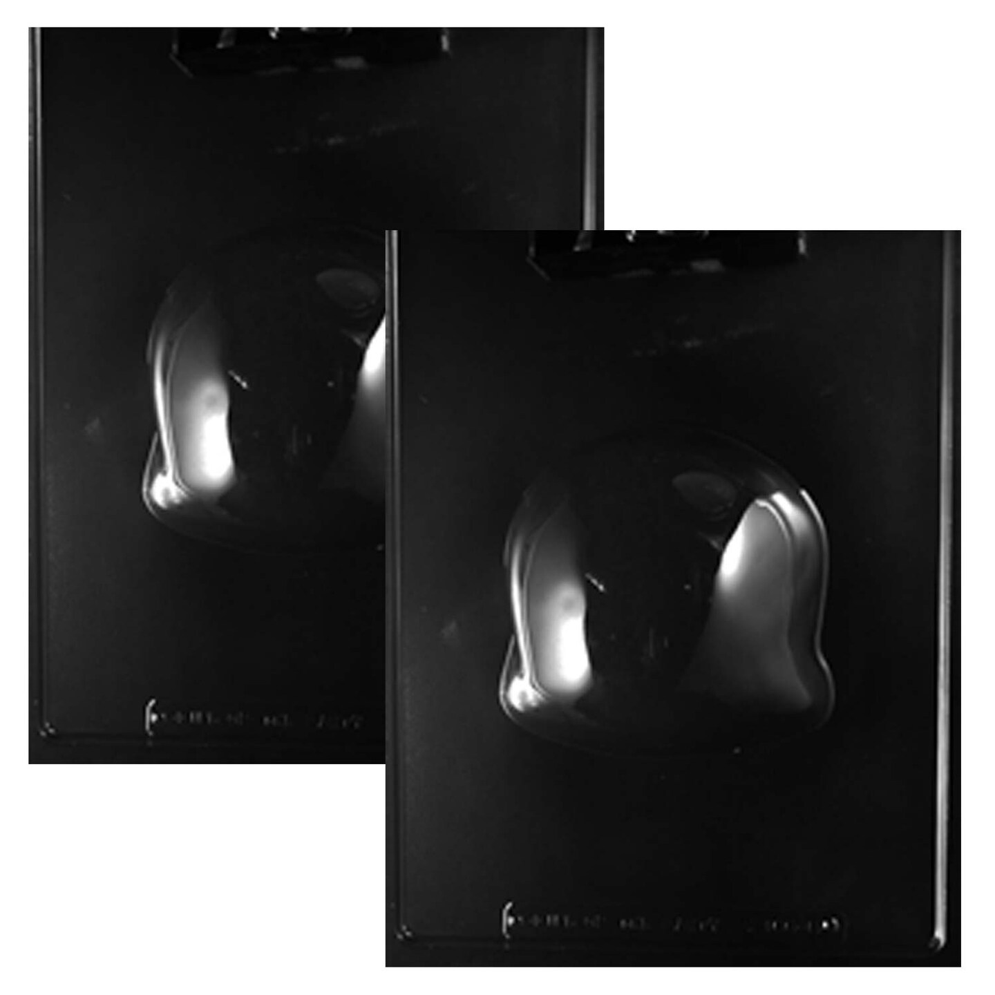 3D Large Skull Mold Back