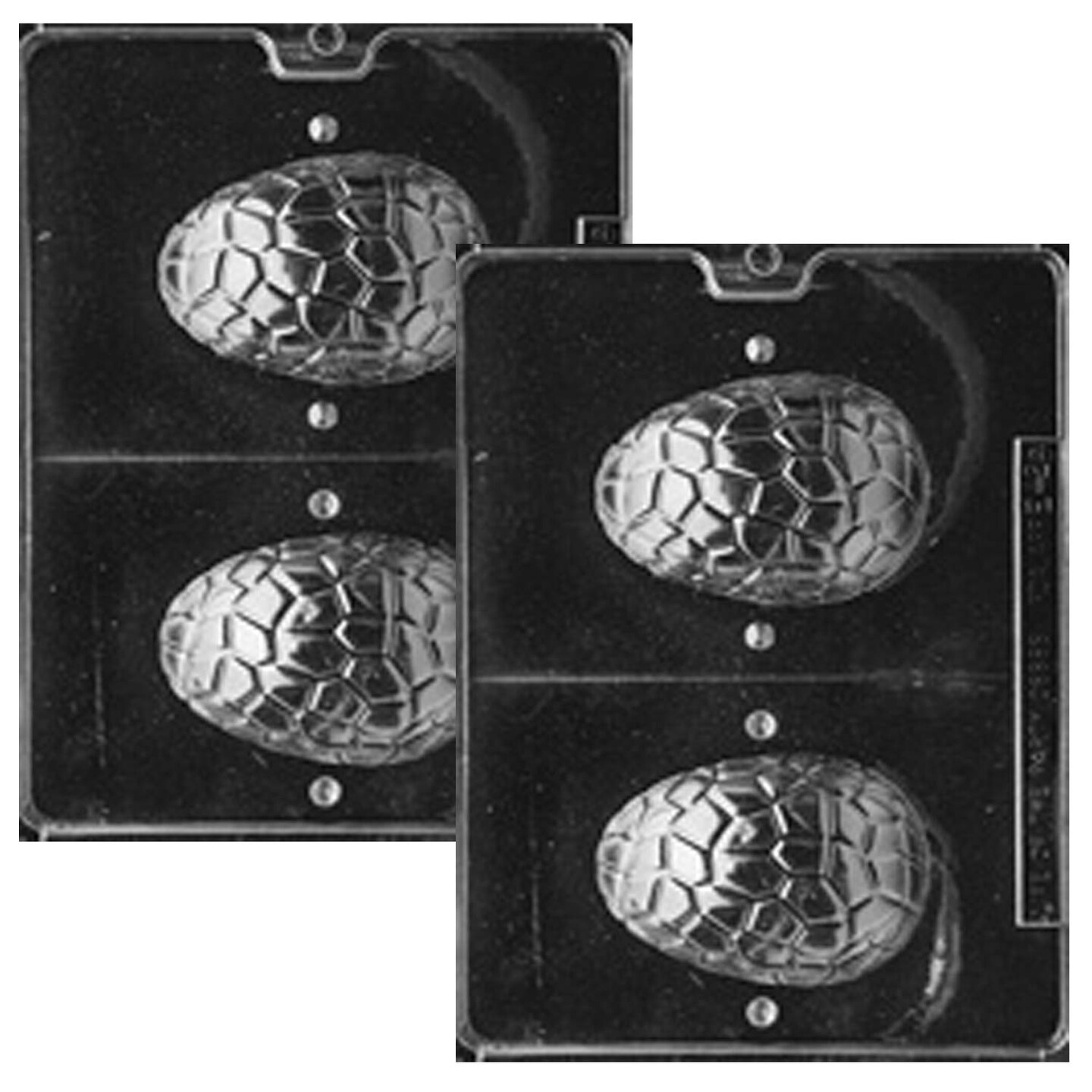 3D Cracked Egg Chocolate Mold