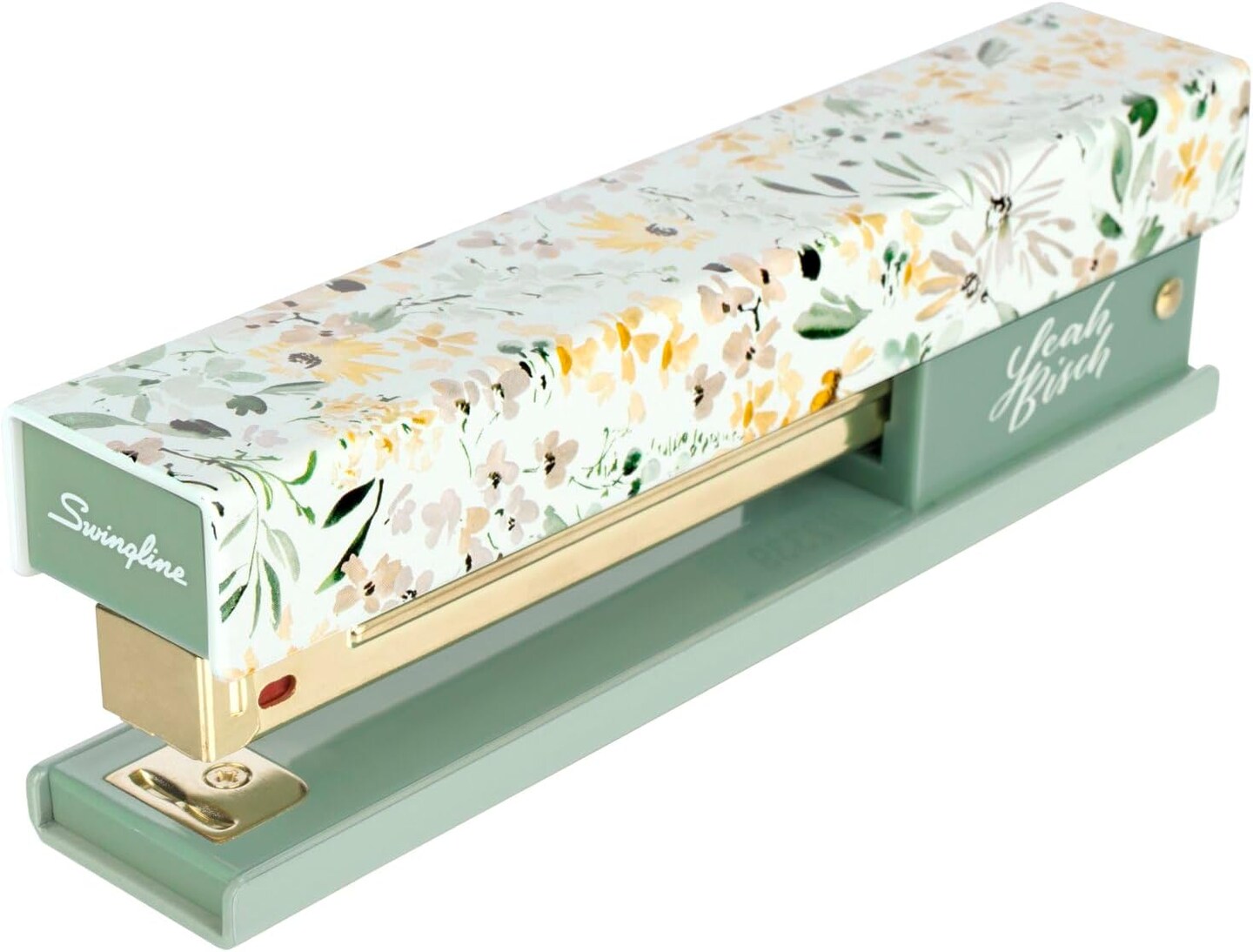 Stapler, 20 Sheet Capacity, Full Strip, Wildflowers, Colorful Fashion Design (S700034)
