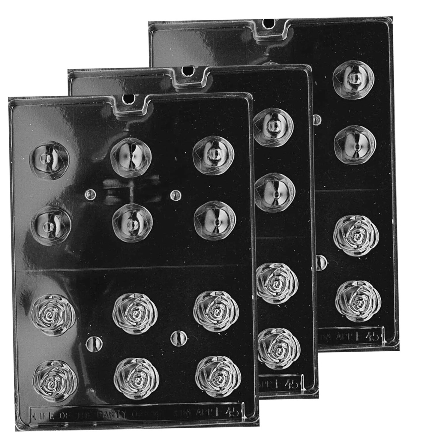 3D Small Rose Chocolate Mold
