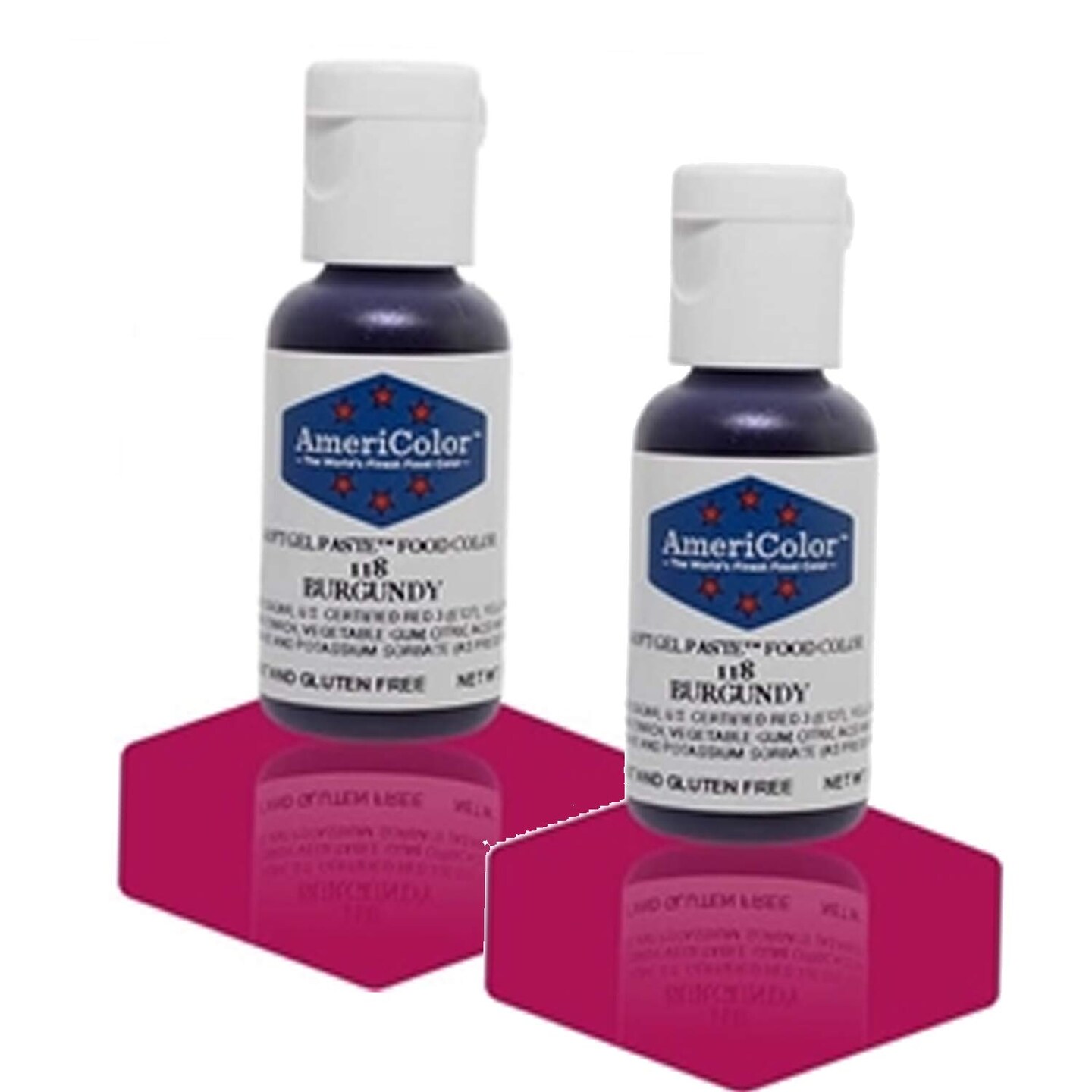 AmeriColor Burgundy Soft Gel Paste Food Color