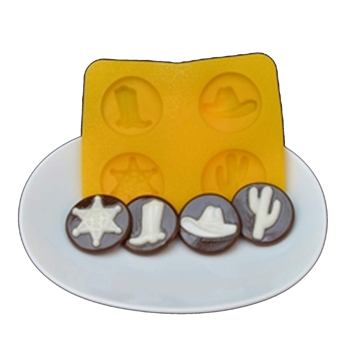 Country Western Flexible Candy Mold