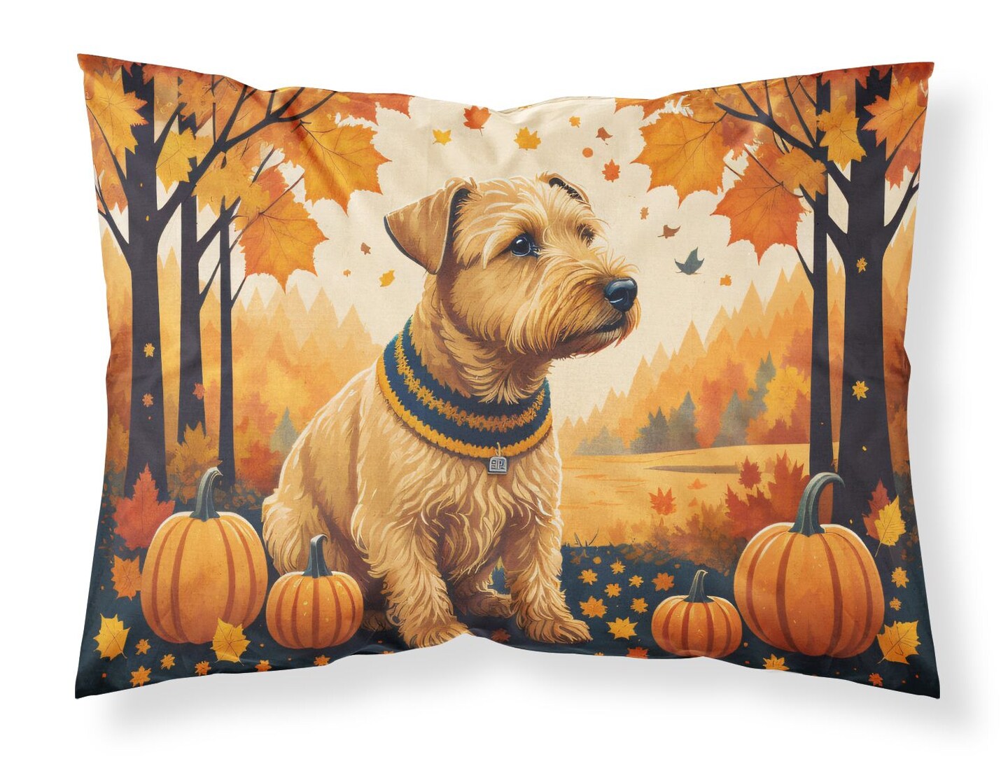 Lakeland Terrier Standard Pillowcase Lightweight Super Soft Decorative Artwork 30 x 20.5 Inches