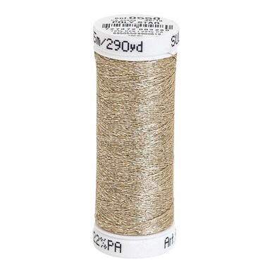 Sulky 30 Wt. Poly Sparkle™ Thread - Beige with Tone on Tone Sparkle ...