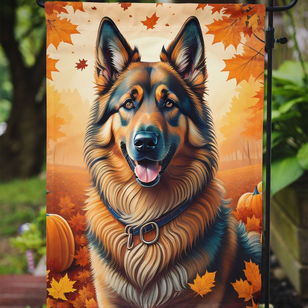 Edge Collections - 11.25" X 15.5" - Multicolor - Garden Flag Belgian Tervuren Decorative Flag - 1 Piece