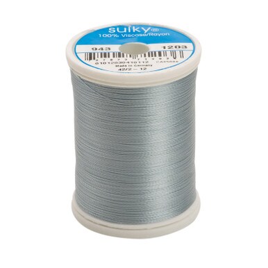 Sulky 40 Wt. Rayon Thread- Lt. Weathered Blue - 850 yd. Spool