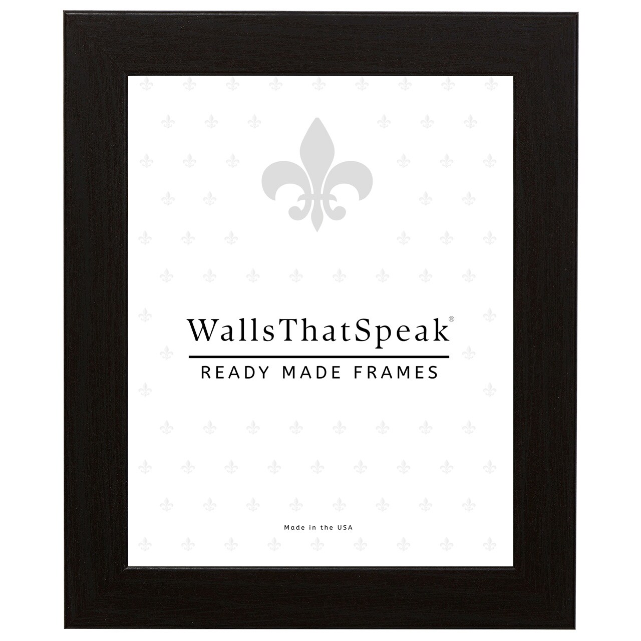 11x17 Picture Frame, Bauhaus 125 1.25 Inch Faux Wood MDF Moulding, Wall Display for Art, Posters, or Photos by wallsthatspeak