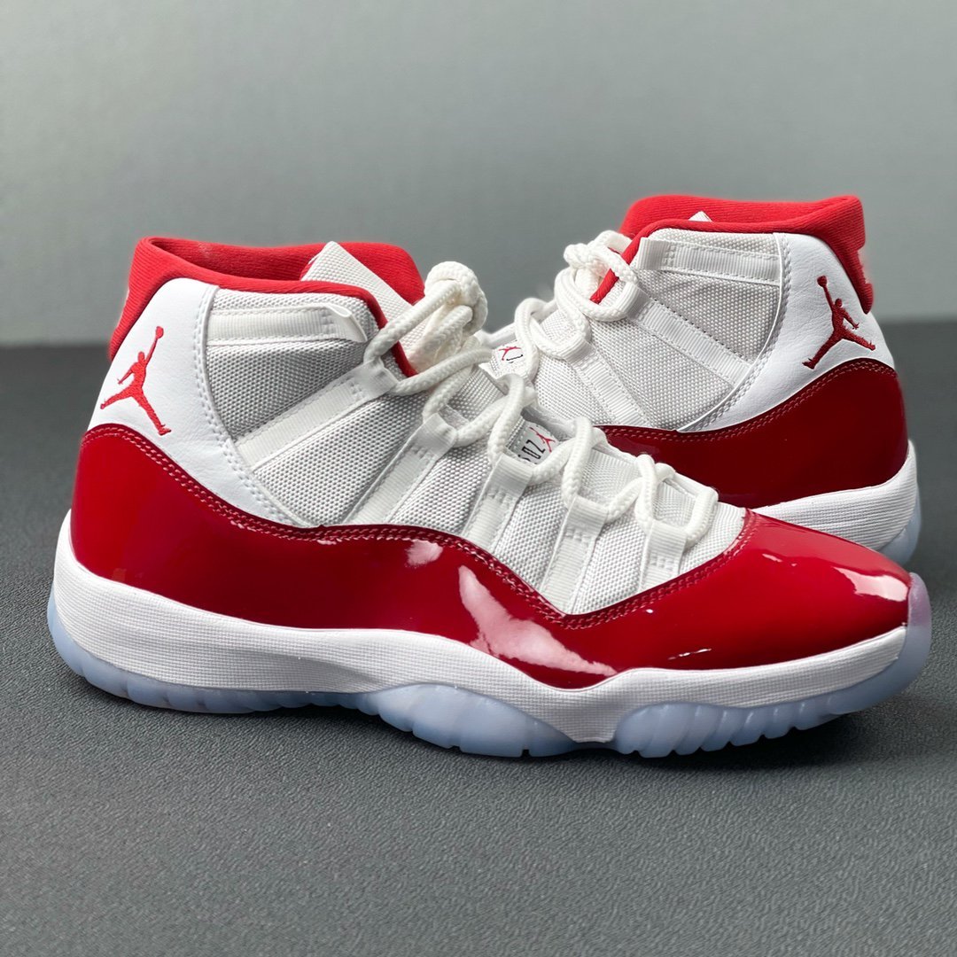 Air Jordan 11 High Cherry White Red