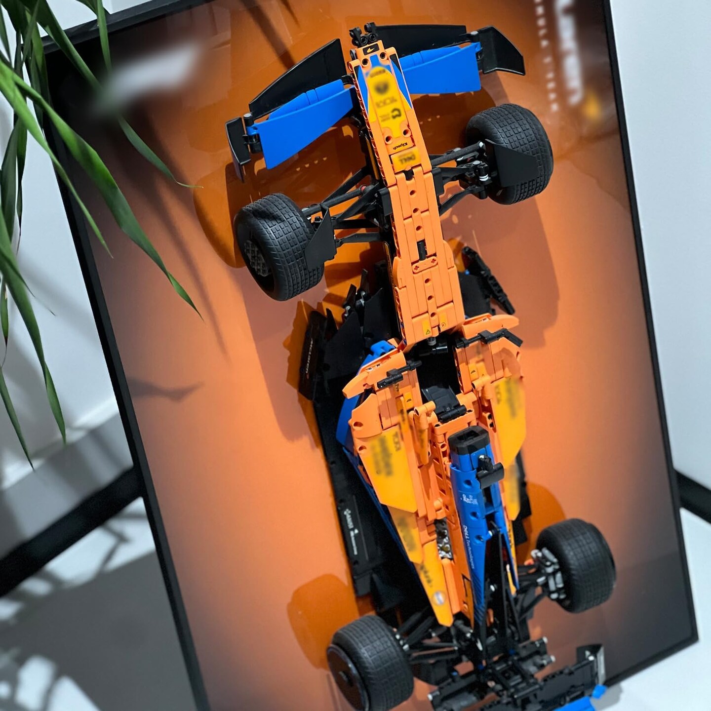 Aluminum Display Wall Frame for LEGO® Technic McLaren Formula 1
