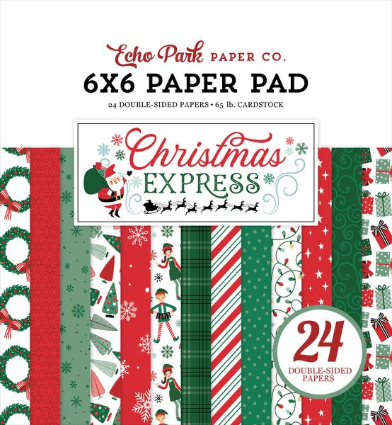 Echo Park Christmas Express 6x6 Paper Pad