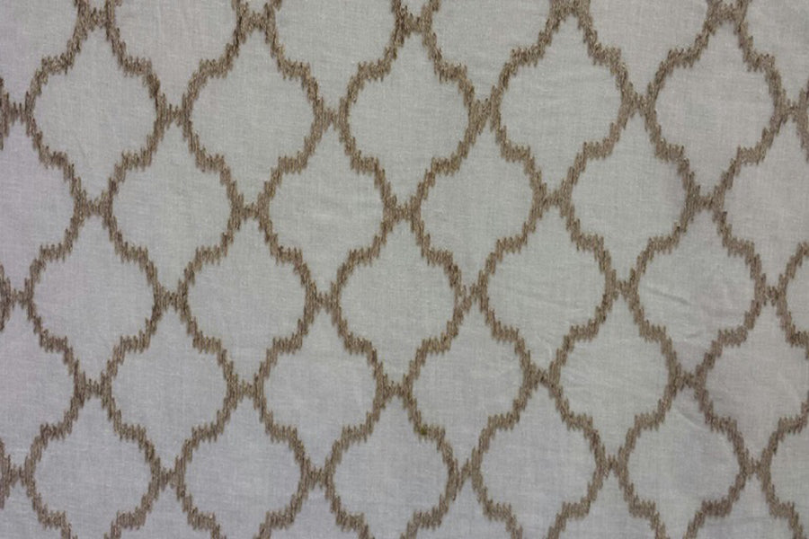 1 Yard Embroiderette Polyester Fabric