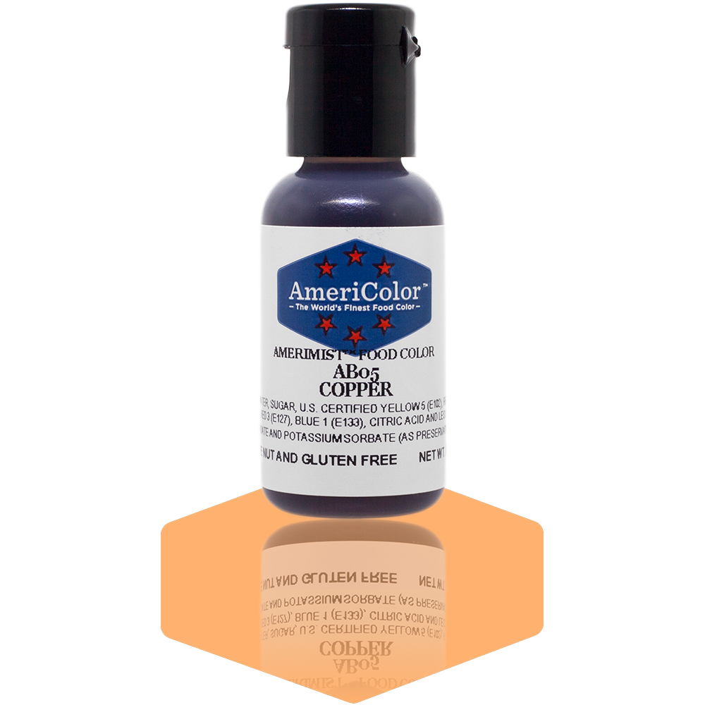 AmeriColor, Copper, .65 Ounce, AmeriMist Airbrush Food Coloring | Michaels