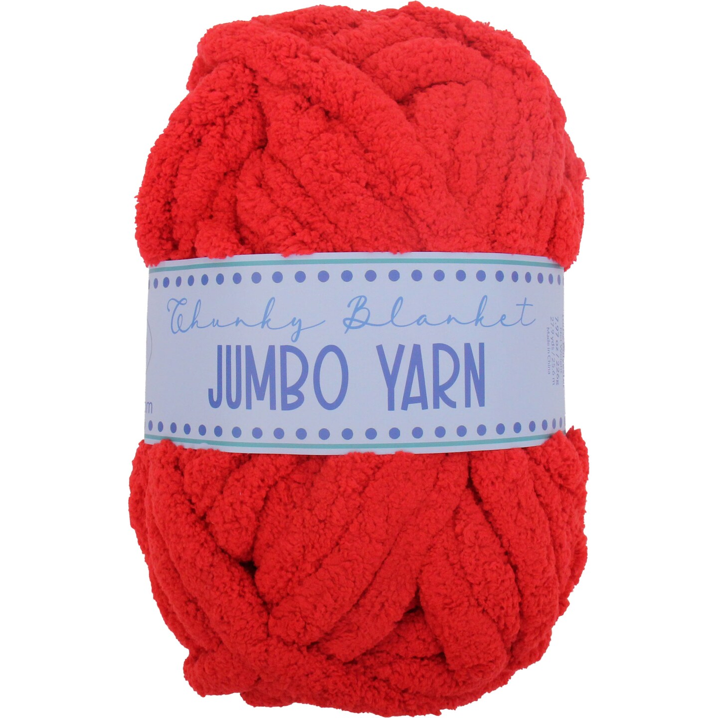 ThreadArt Chunky Chenille Yarn for Hand Knitting – Jumbo Blanket Yarn, Soft Thick Polyester Chenille for Arm Knitting, DIY Throws, Pillows & Pet Beds – 26–27 Yards, 8 oz -Available in Singles, 3 Pack, and 6 Pack