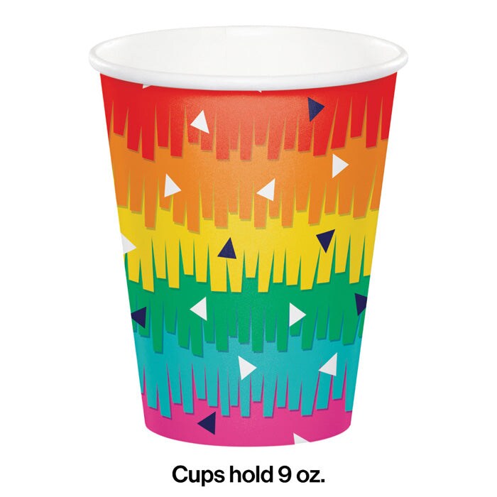 96 pc Bulk Fiesta Fun Cups